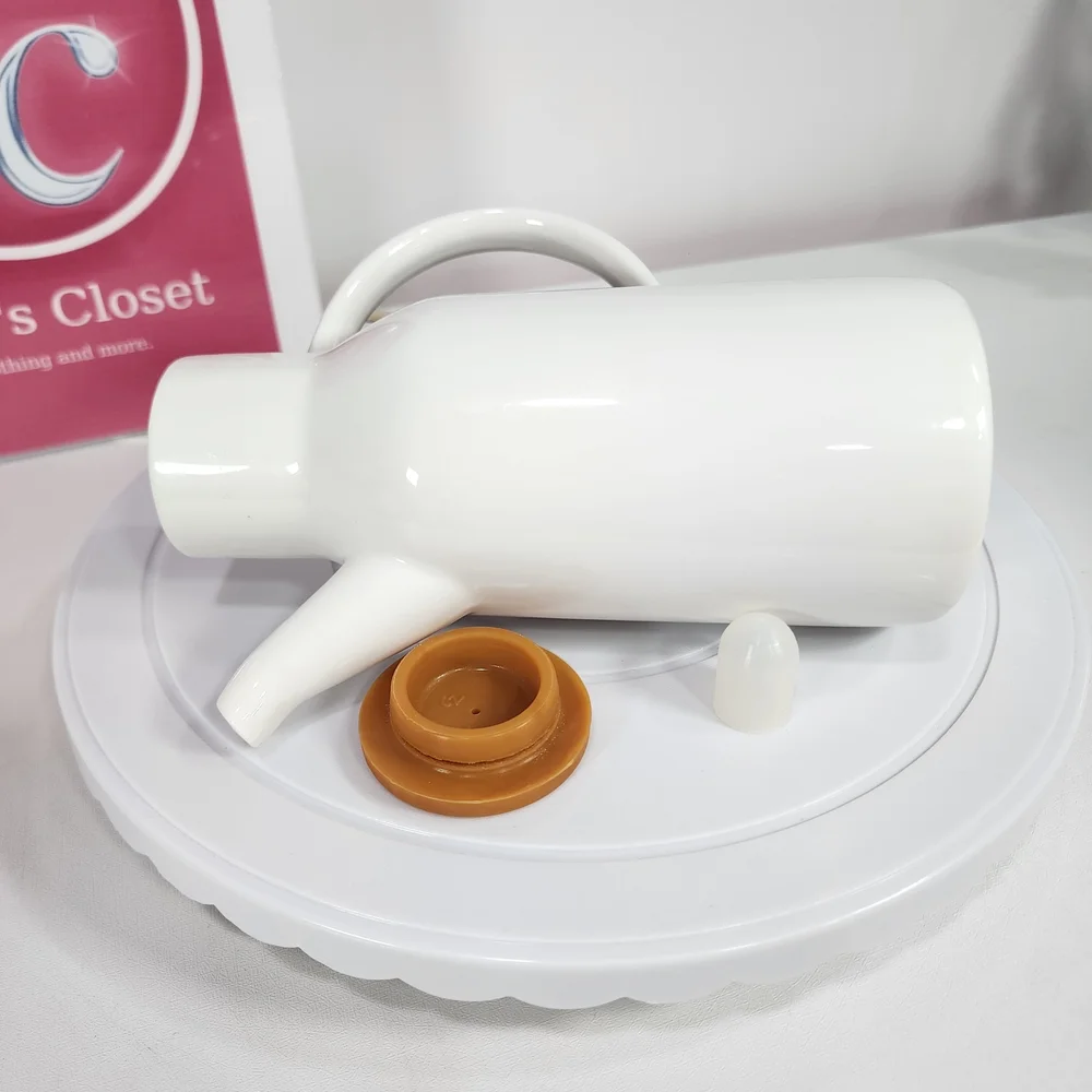 White Ceramic Oil Dispenser